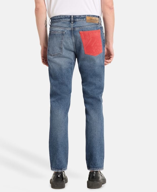 Palm Angels Jeans - regular fit Bandana