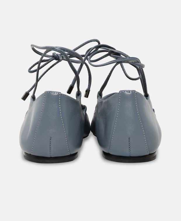 Alexandre Birman Ballerina flat with straps Slim Clarita