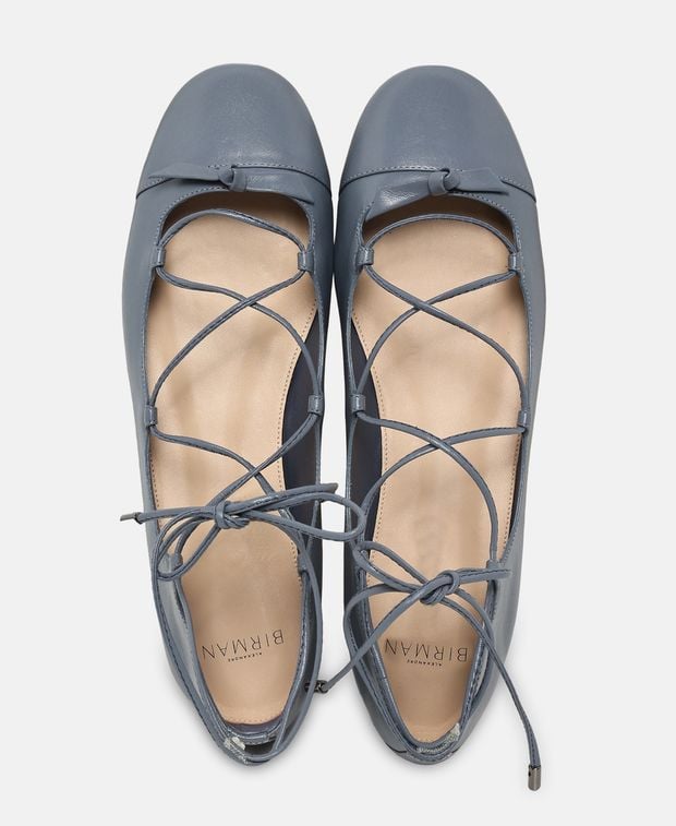 Alexandre Birman Ballerina flat with straps Slim Clarita