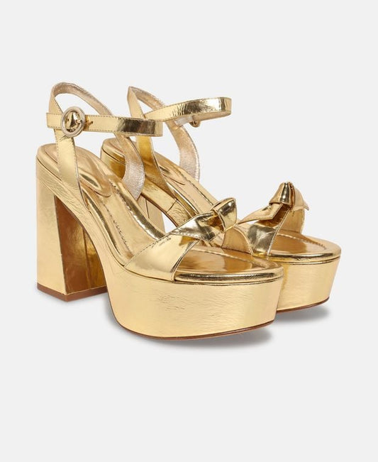 Alexandre Birman Clarita Ankle strap sandals Gold