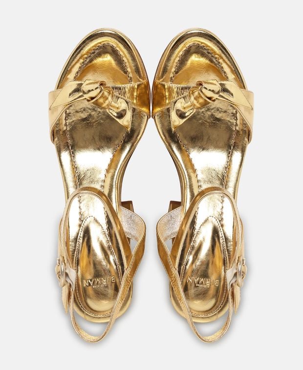 Alexandre Birman Clarita Ankle strap sandals Gold
