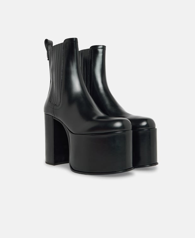 Valentino Garavani Platform ankle boots Black