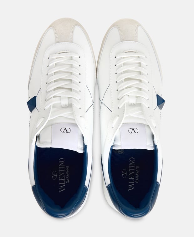 Valentino Garavani Stud Around Sneakers White