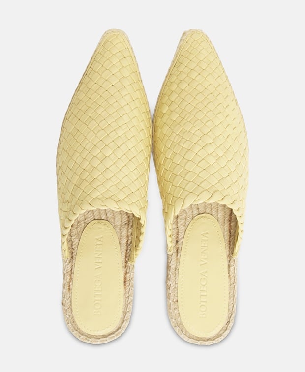 Bottega Veneta Moon beam Espadrilles Yellow