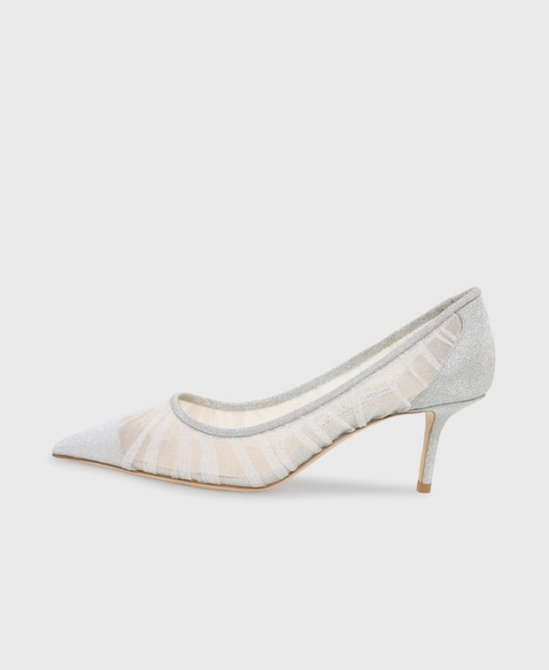 Jimmy Choo Love 65 Pumps White