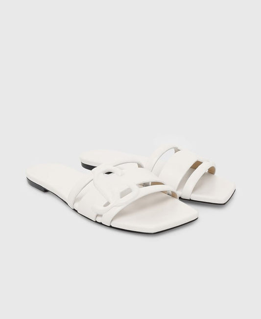 Jimmy Choo Laran Mules White