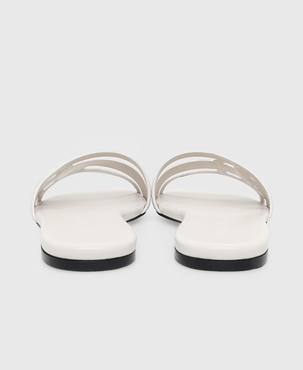 Jimmy Choo Laran Mules White