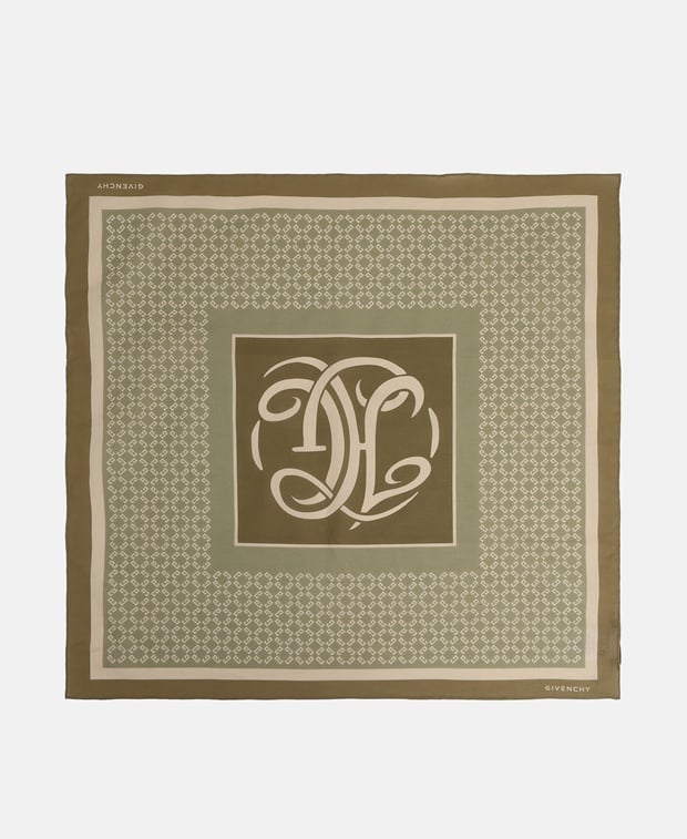 Givenchy Square scarf Khaki