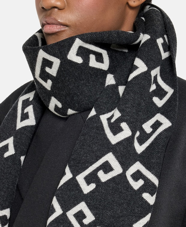 Givenchy Wool scarf Dark Grey