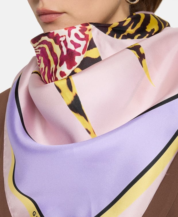 Givenchy Silk square scarf