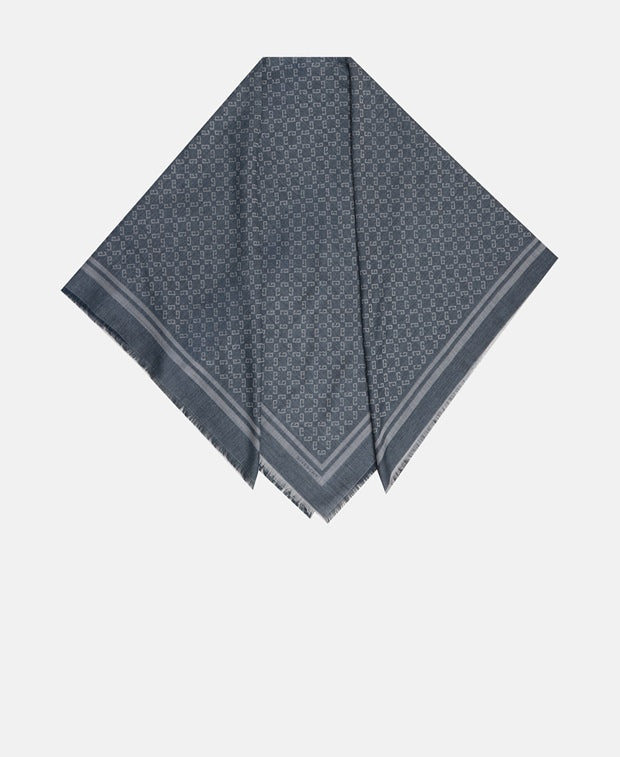 Givenchy Wool-blend scarf Dark Blue