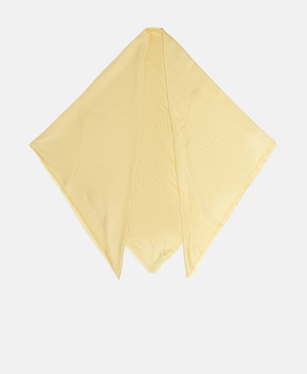 Givenchy Silk square scarf Light Yellow