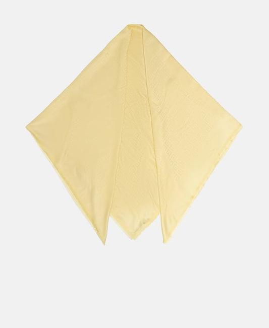 Givenchy Silk square scarf Light Yellow