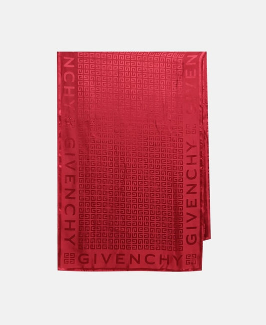 Givenchy Silk scarf Burgundy