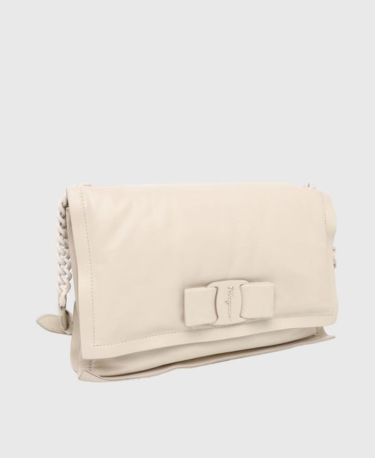 Salvatore Ferragamo Leather shoulder bag Viva fl