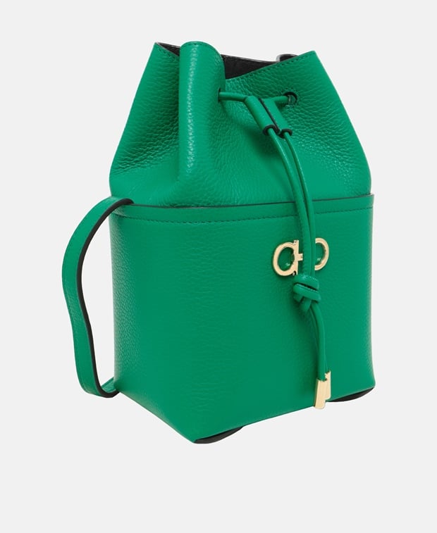Salvatore Ferragamo Leather bucketbag