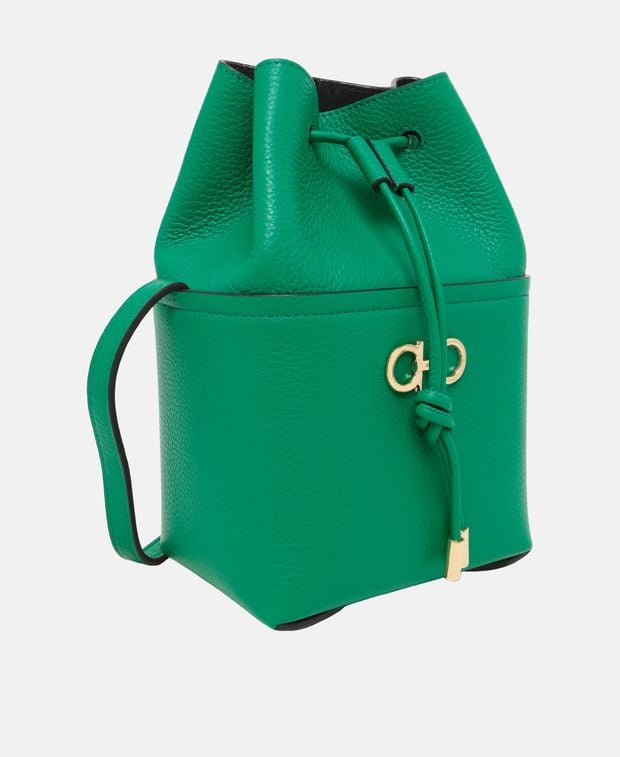 Salvatore Ferragamo Leather bucketbag
