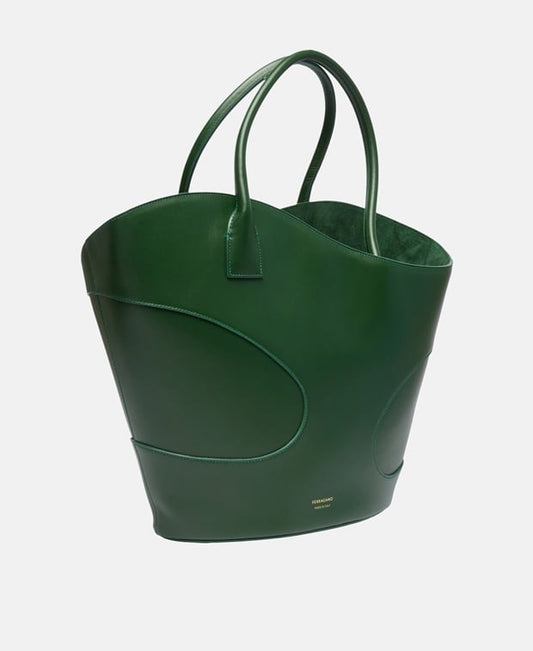 Salvatore Ferragamo Handbag & Pouch Green