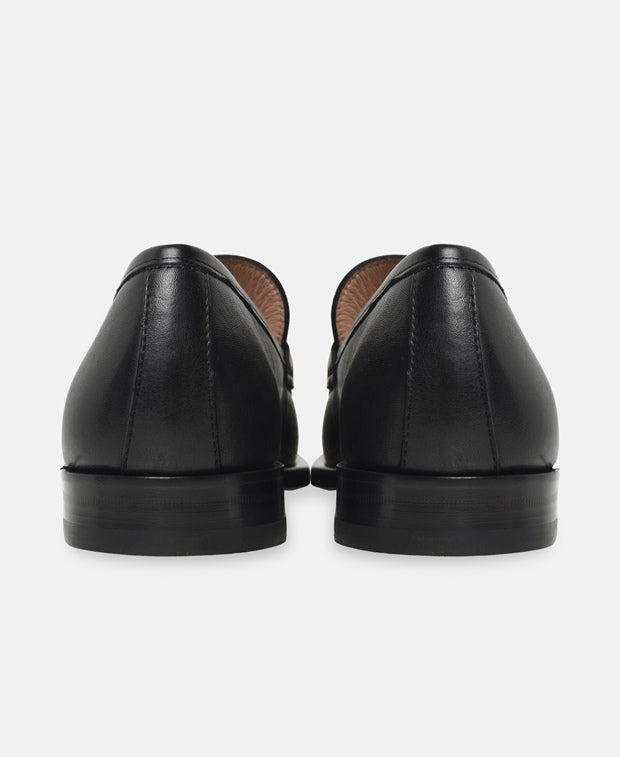 Salvatore Ferragamo Rolo Loafers Black
