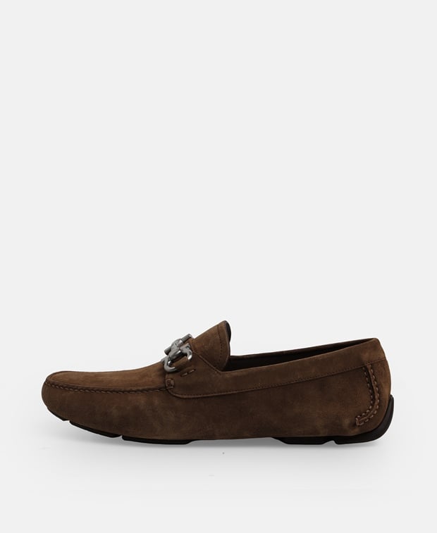 Salvatore Ferragamo Parigi eco Moccasins Brown