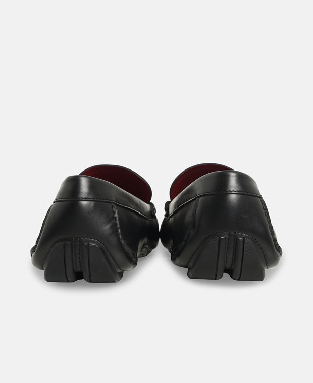 Salvatore Ferragamo Switch Loafers Black