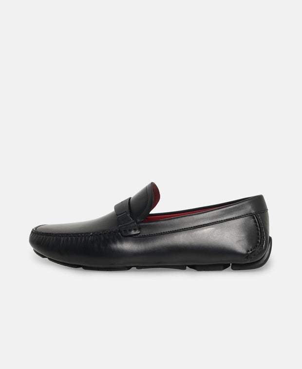 Salvatore Ferragamo Switch Loafers Black