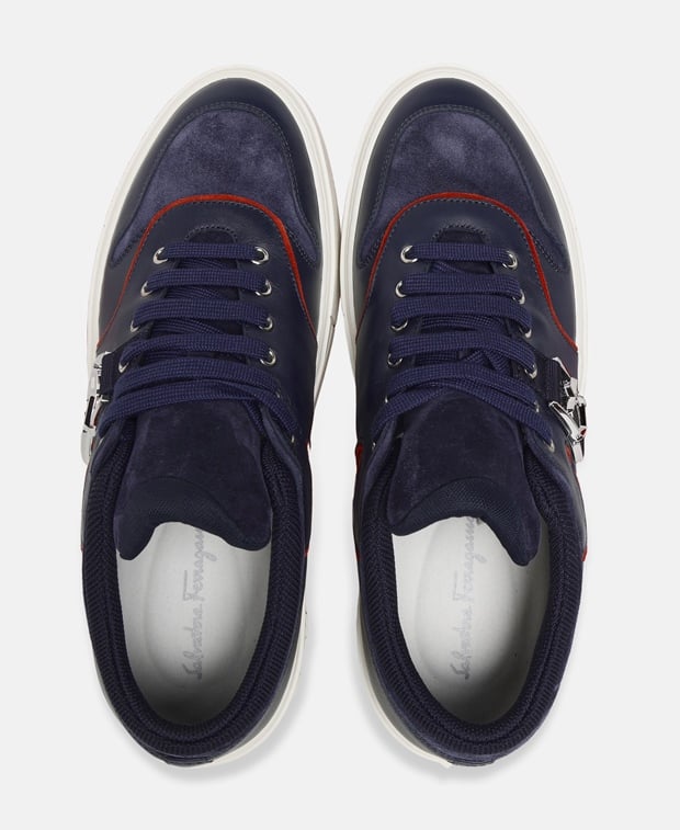 Salvatore Ferragamo Noris Sneakers Blue