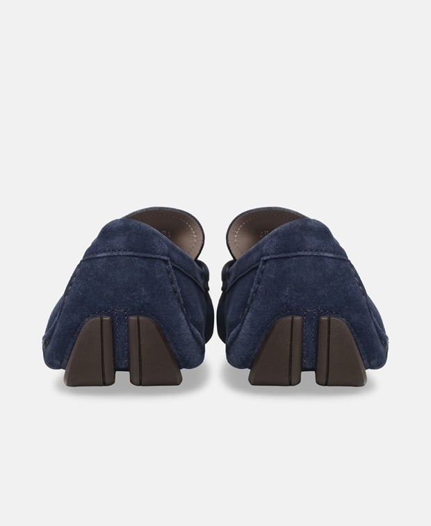 Salvatore Ferragamo Newton Moccasins Blue