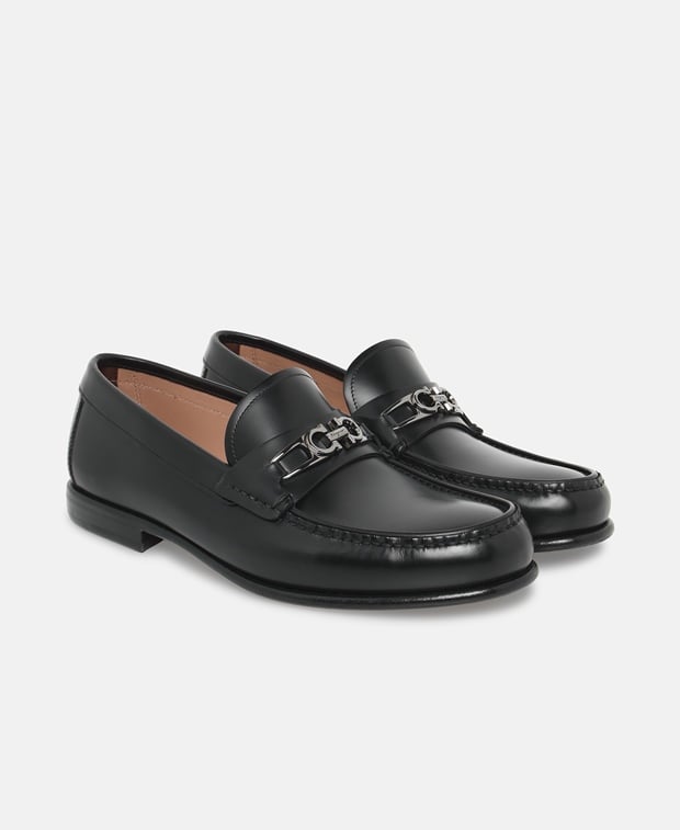 Salvatore Ferragamo Mathias Loafers Black