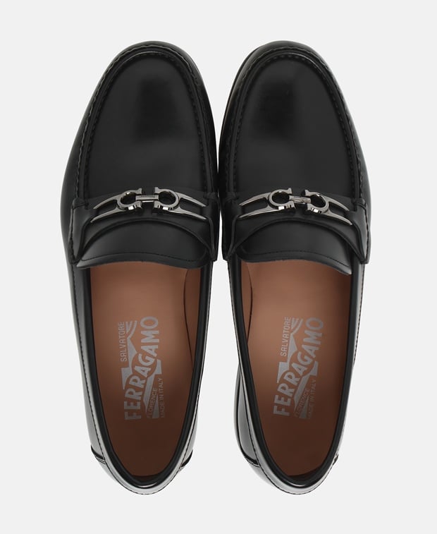 Salvatore Ferragamo Mathias Loafers Black