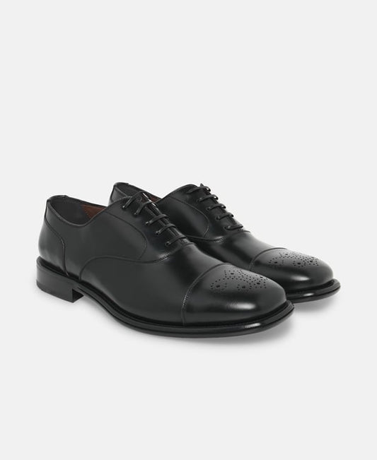 Salvatore Ferragamo Maxime Oxfords Black