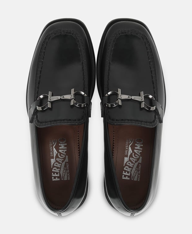 Salvatore Ferragamo Memphis Loafers Black