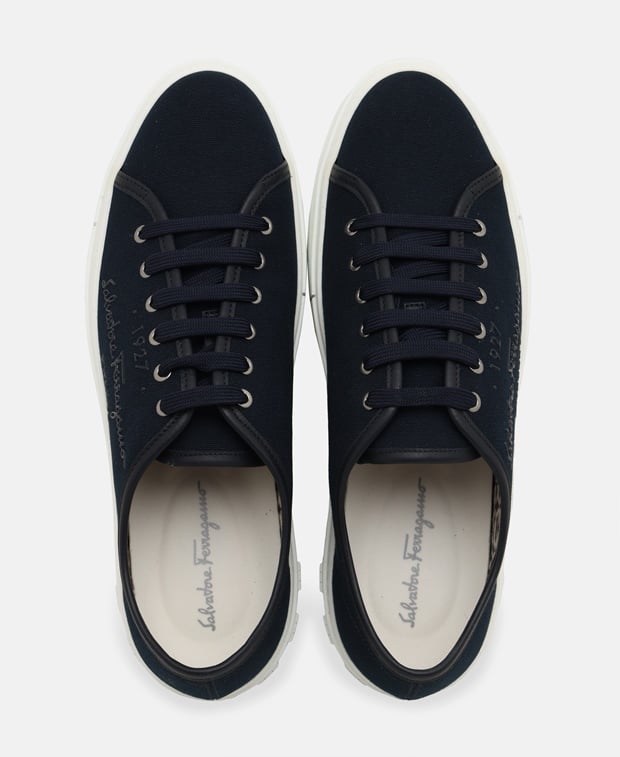 Salvatore Ferragamo Mediterr eco Sneakers Blue