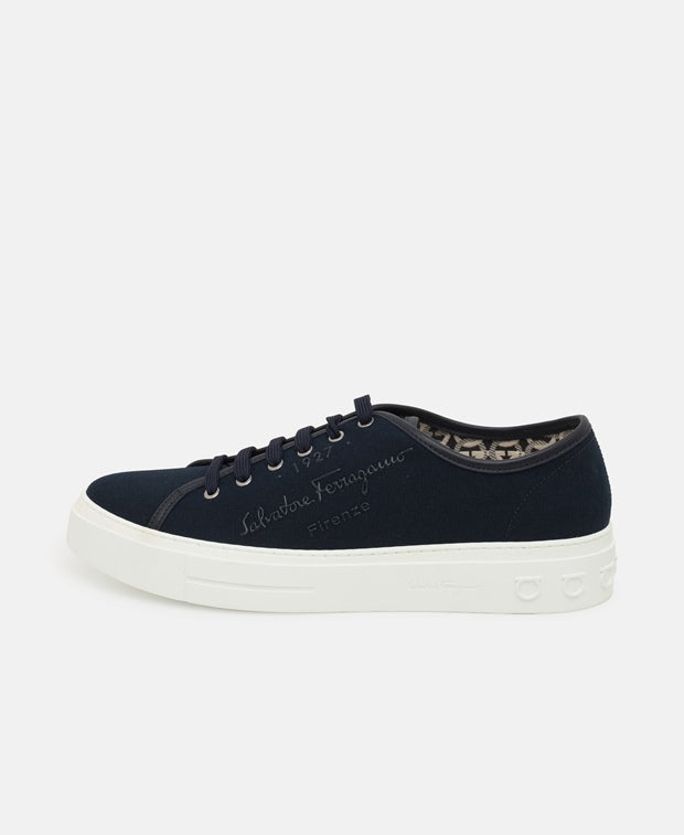 Salvatore Ferragamo Mediterr eco Sneakers Blue
