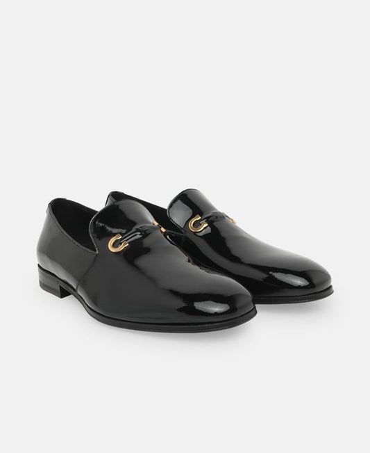 Salvatore Ferragamo Lyon Loafers Black