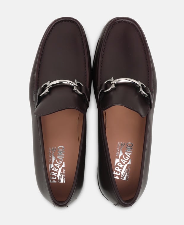 Salvatore Ferragamo Rolo 15 Loafers Black