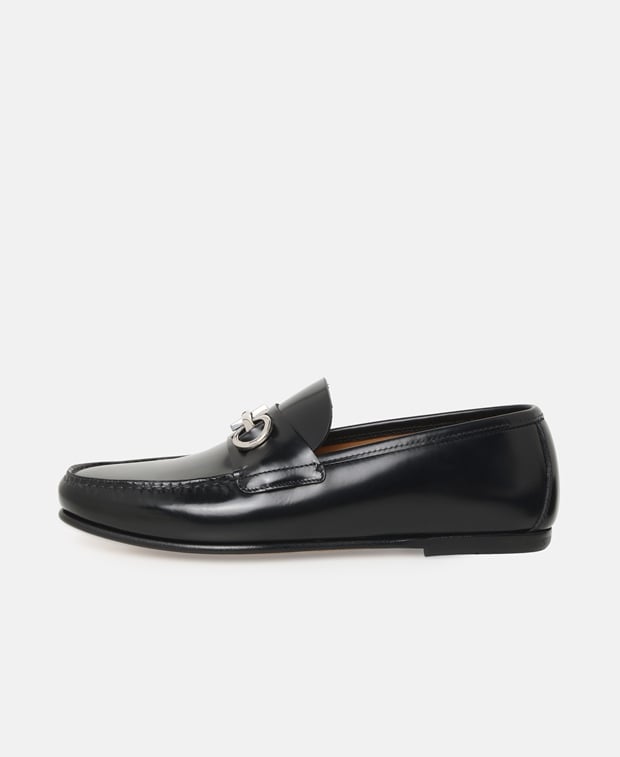 Salvatore Ferragamo Galileo Loafers Black