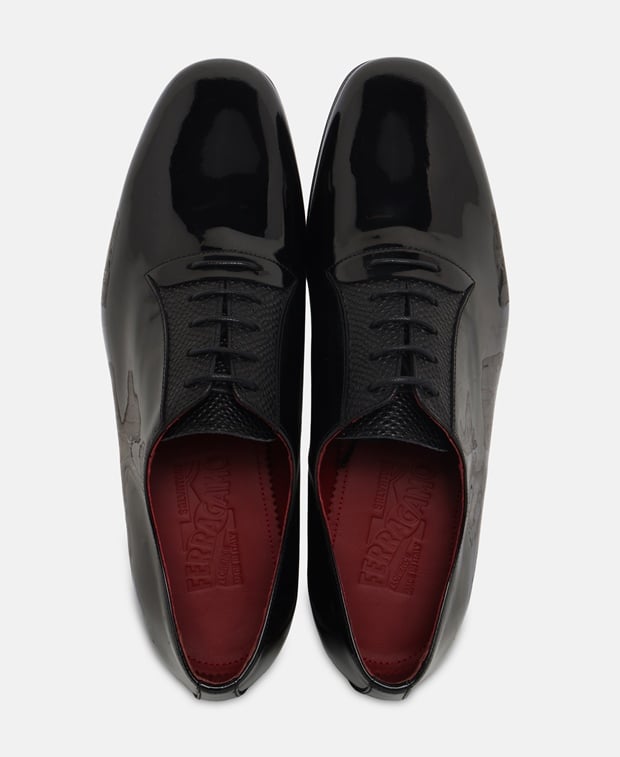 Salvatore Ferragamo Gianbattis Oxfords Black