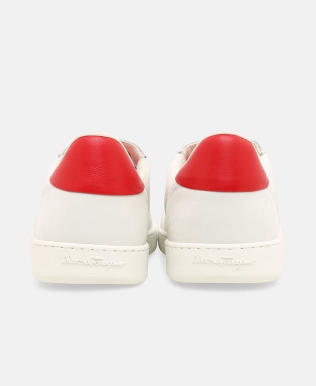 Salvatore Ferragamo Achille 1 Sneakers Red