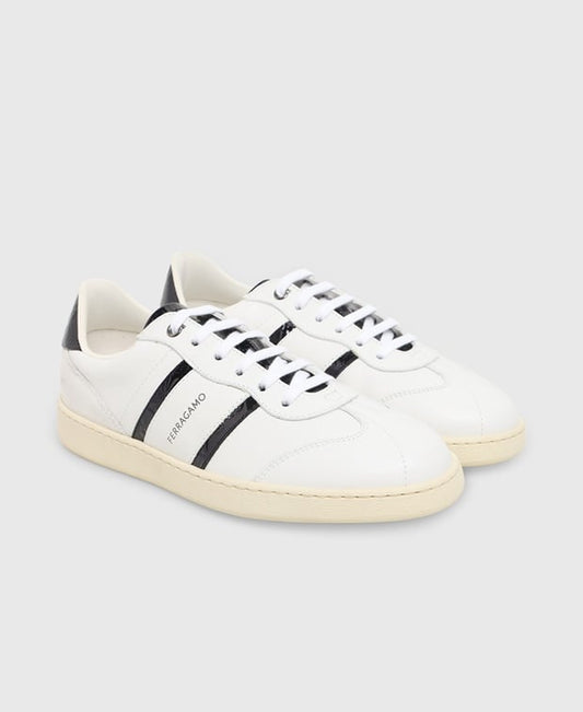 Salvatore Ferragamo Achille 2 Sneakers Black