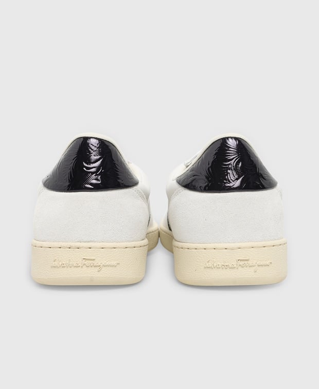 Salvatore Ferragamo Achille 2 Sneakers Black