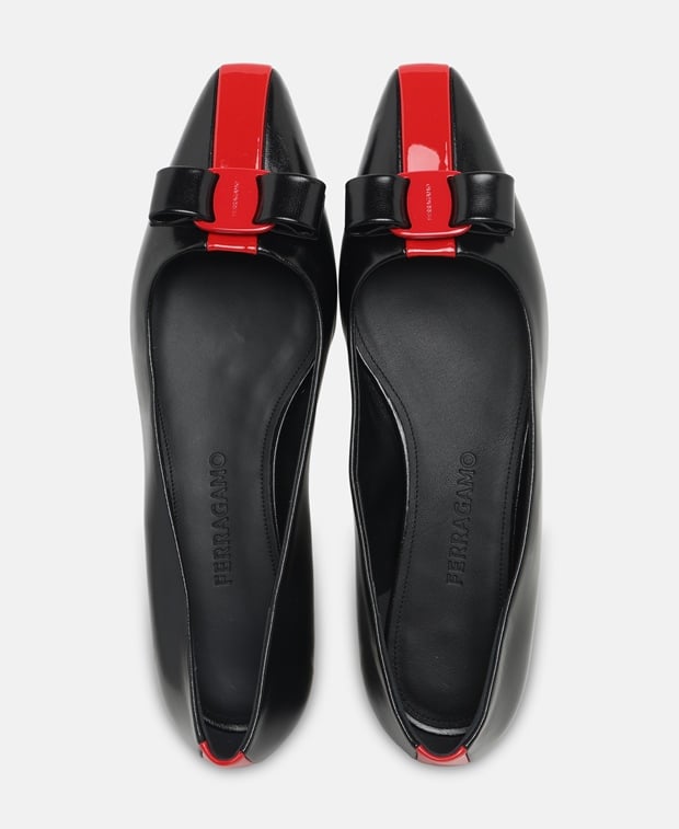 Salvatore Ferragamo Siwar Ballet flats Red