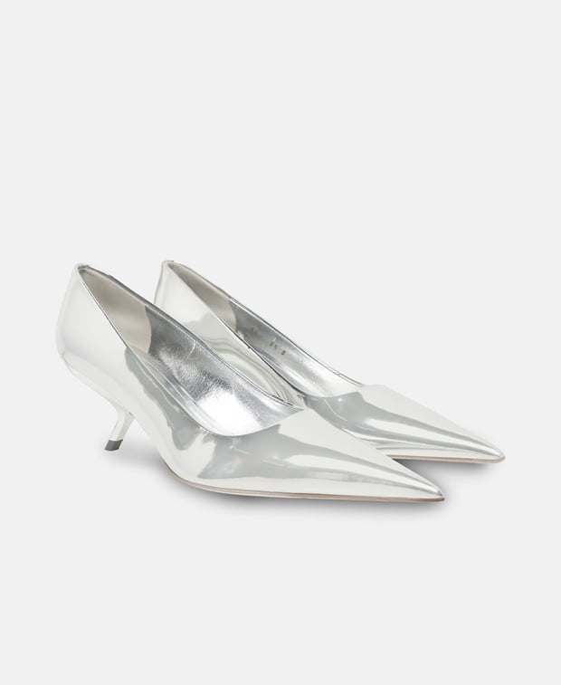 Salvatore Ferragamo Argento Pumps Silver