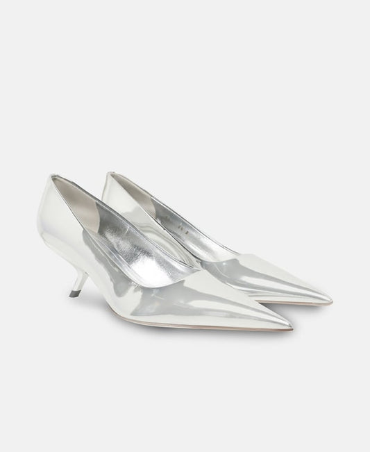 Salvatore Ferragamo Argento Pumps Silver