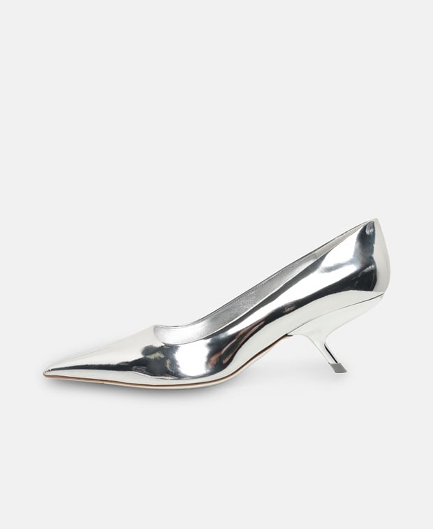 Salvatore Ferragamo Argento Pumps Silver