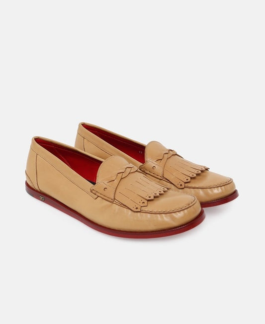 Dolce & Gabbana Segesta Loafers Camel