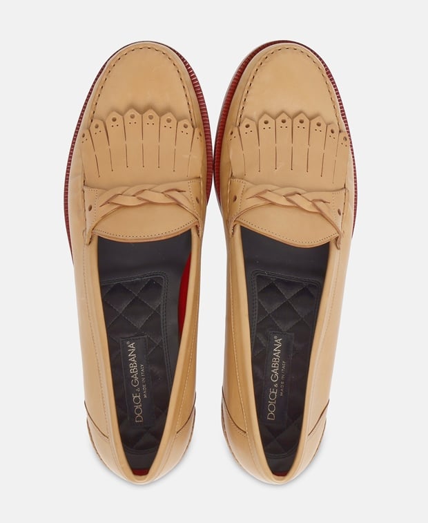 Dolce & Gabbana Segesta Loafers Camel