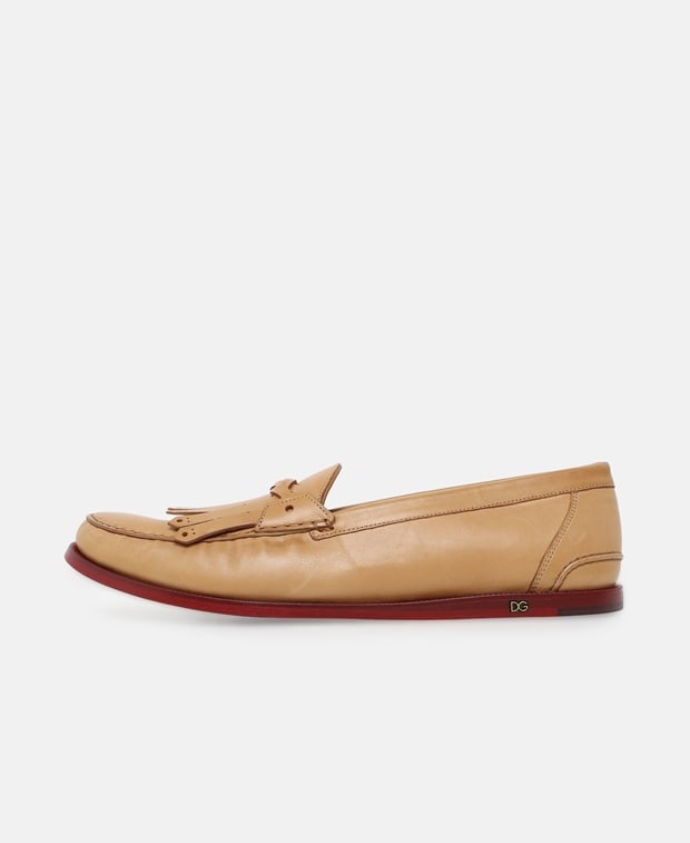 Dolce & Gabbana Segesta Loafers Camel
