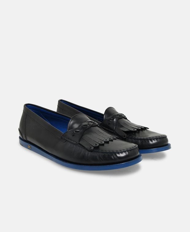 Dolce & Gabbana Segesta Loafers Blue