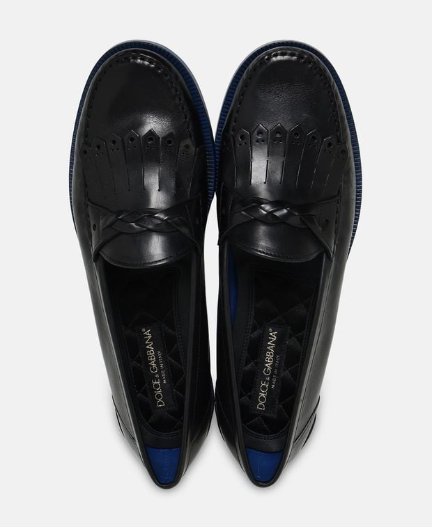 Dolce & Gabbana Segesta Loafers Blue